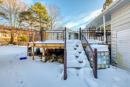 Backyard - 1399 Chriseden Dr., Mississauga at 1399 Chriseden Drive, Lorne Park, Mississauga