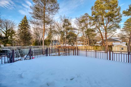 Backyard - 1399 Chriseden Dr., Mississauga at 1399 Chriseden Drive, Lorne Park, Mississauga