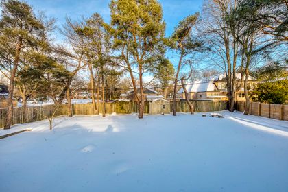 Backyard - 1399 Chriseden Dr., Mississauga at 1399 Chriseden Drive, Lorne Park, Mississauga