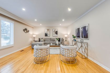 Living Room - 185 All Saints Cres., Oakville at 185 All Saints Crescent, Eastlake, Oakville
