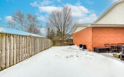 Back/Side Yard - 185 All Saints Cres., Oakville at 185 All Saints Crescent, Eastlake, Oakville
