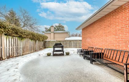 Back/Side Yard - 185 All Saints Cres., Oakville at 185 All Saints Crescent, Eastlake, Oakville