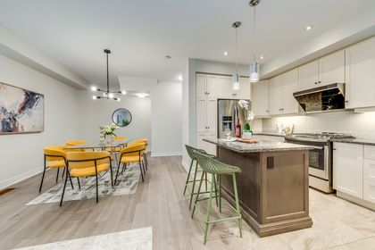 Dining Area & Kitchen - 378 Alderwood Common, Oakville at 378 Alderwood Common, 1010 - JM Joshua Meadows, Oakville