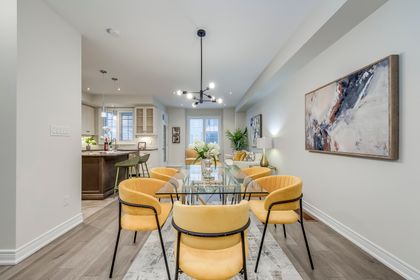 Dining Area - 378 Alderwood Common, Oakville at 378 Alderwood Common, 1010 - JM Joshua Meadows, Oakville