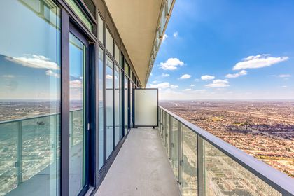 Upper Balcony - 6015-3883 Quartz Rd., Mississauga at 6015 - 3883 Quartz Road, City Centre, Mississauga