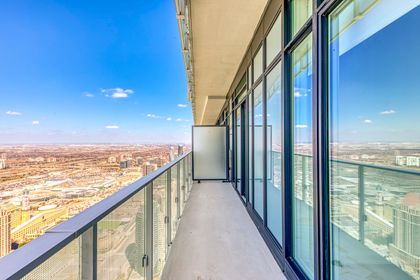 Upper Balcony - 6015-3883 Quartz Rd., Mississauga at 6015 - 3883 Quartz Road, City Centre, Mississauga