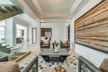 Living Room - 1384 Pinery Cres., Oakville at 1384 Pinery Crescent, 1009 - JC Joshua Creek, Oakville