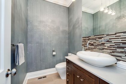 Powder Room - 1384 Pinery Cres., Oakville at 1384 Pinery Crescent, 1009 - JC Joshua Creek, Oakville