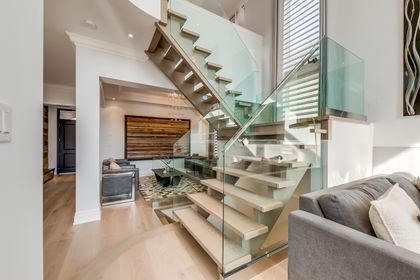 Stairs to 2nd Level - 1384 Pinery Cres., Oakville at 1384 Pinery Crescent, 1009 - JC Joshua Creek, Oakville