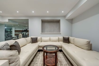 Basement Rec Room - 1384 Pinery Cres., Oakville at 1384 Pinery Crescent, 1009 - JC Joshua Creek, Oakville