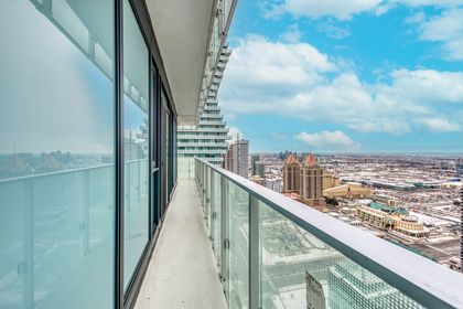 Balcony - 3073-3883 Quartz Rd., Mississauga at 3703 - 3883 Quartz Road, City Centre, Mississauga