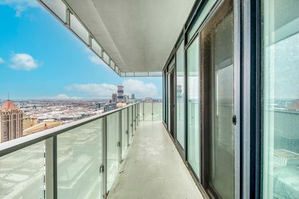 Balcony - 3073-3883 Quartz Rd., Mississauga at 3703 - 3883 Quartz Road, City Centre, Mississauga