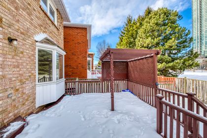 Backyard - 3582 Italia Cres., Mississauga at 3582 Italia Crescent, Fairview, Mississauga