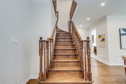 Stairs to 2nd Level - 4265 Ryan Lane, Burlington at 4265 Ryan Lane, Alton, Burlington