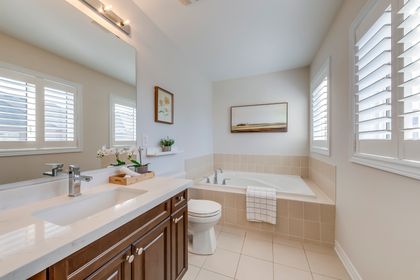 Primary Bedroom Ensuite - 4265 Ryan Lane, Burlington at 4265 Ryan Lane, Alton, Burlington