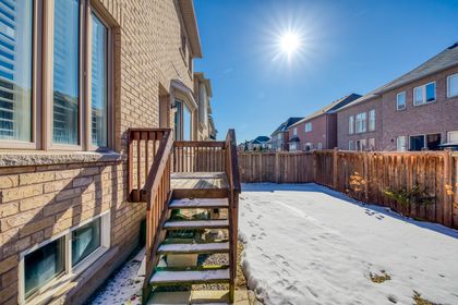 Deck & Backyard - 4265 Ryan Lane, Burlington at 4265 Ryan Lane, Alton, Burlington