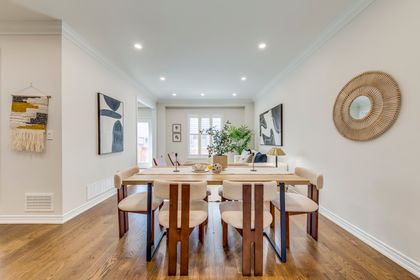 Dining & Living Area - 4265 Ryan Lane, Burlington at 4265 Ryan Lane, Alton, Burlington