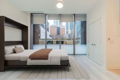 Living Space - Virtually Staged - 201 - 357 King St.W., Toronto at 201 - 357 King Street, Waterfront Communities C1, Toronto