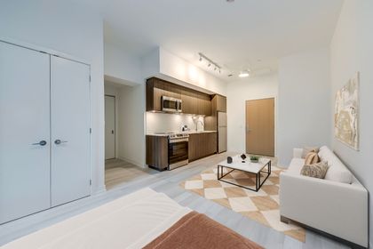 Living Space - Virtually Staged - 201 - 357 King St.W., Toronto at 201 - 357 King Street, Waterfront Communities C1, Toronto