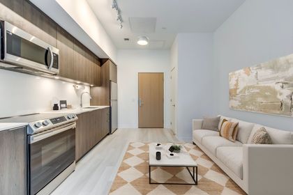 Living Space - Virtually Staged - 201 - 357 King St.W., Toronto at 201 - 357 King Street, Waterfront Communities C1, Toronto