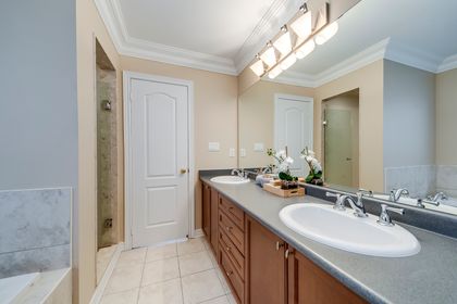 Primary Bedroom Ensuite - 1407 Craigleith Rd., Oakville at 1407 Craigleith Road, 1009 - JC Joshua Creek, Oakville