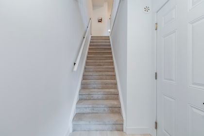Stairs to Main Level - 541 - 1095 Cooke Blvd., Burlington - Elite3 & Team at 41 - 1095 Cooke Boulevard, LaSalle, Burlington