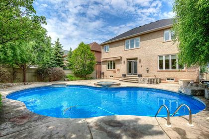 Pool & Backyard - 2326 Rockingham Dr., Oakville at 2326 Rockingham Drive, 1009 - JC Joshua Creek, Oakville