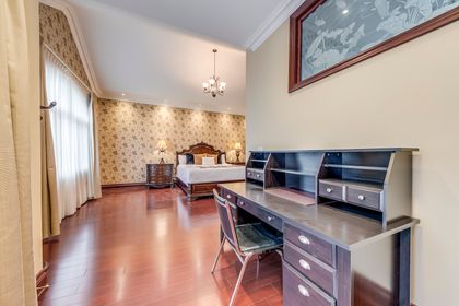 Primary Bedroom Office Area - 3480 Joan Dr., Mississauga at 3480 Joan Drive, Fairview, Mississauga