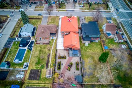 Overhead View - 3480 Joan Dr., Mississauga at 3480 Joan Drive, Fairview, Mississauga