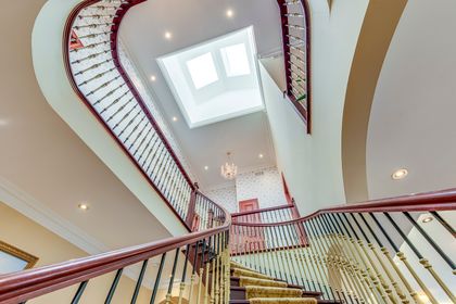 Stairs to 2nd Level - 3480 Joan Dr., Mississauga at 3480 Joan Drive, Fairview, Mississauga