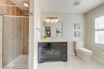 2nd Bedroom Ensuite - 2511 Felhaber Cres., Oakville at 2511 Felhaber Crescent, JC Joshua Creek, Oakville