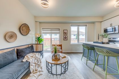 Living Room - 27 Genoa Dr., Hamilton at 27 Genoa Drive, Jerome, Hamilton