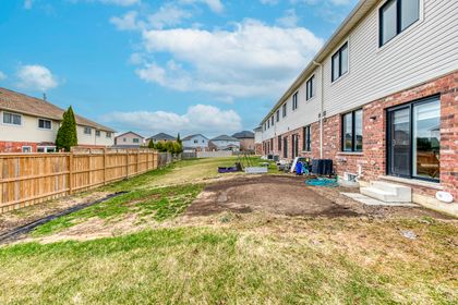 Backyard - 27 Genoa Dr., Hamilton at 27 Genoa Drive, Jerome, Hamilton