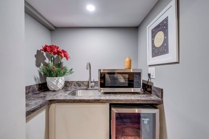 Basement Rec/Theatre Room - 1005 Fair Birch Dr., Mississauga at 1005 Fair Birch Drive, Lorne Park, Mississauga