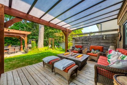 Backyard - 1005 Fair Birch Dr., Mississauga at 1005 Fair Birch Drive, Lorne Park, Mississauga