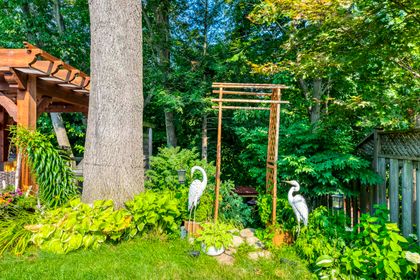 Backyard - 1005 Fair Birch Dr., Mississauga at 1005 Fair Birch Drive, Lorne Park, Mississauga