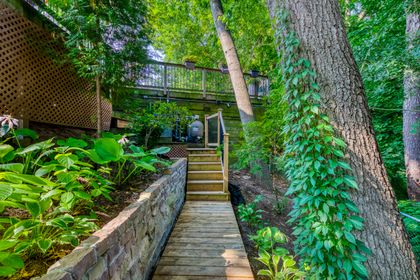 Backyard - 1005 Fair Birch Dr., Mississauga at 1005 Fair Birch Drive, Lorne Park, Mississauga