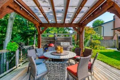 Backyard - 1005 Fair Birch Dr., Mississauga at 1005 Fair Birch Drive, Lorne Park, Mississauga