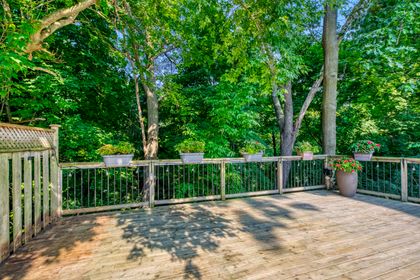 Backyard - 1005 Fair Birch Dr., Mississauga at 1005 Fair Birch Drive, Lorne Park, Mississauga