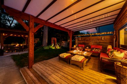 Backyard - 1005 Fair Birch Dr., Mississauga at 1005 Fair Birch Drive, Lorne Park, Mississauga