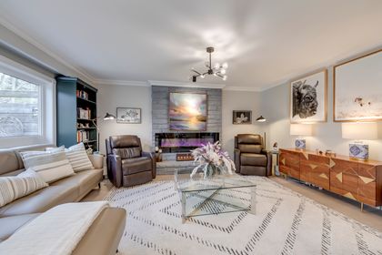 Family Room - 1005 Fair Birch Dr., Mississauga at 1005 Fair Birch Drive, Lorne Park, Mississauga