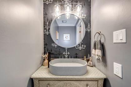 Powder Room - 1005 Fair Birch Dr., Mississauga at 1005 Fair Birch Drive, Lorne Park, Mississauga