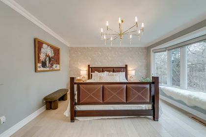 Primary Bedroom - 1005 Fair Birch Dr., Mississauga at 1005 Fair Birch Drive, Lorne Park, Mississauga