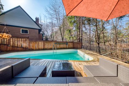 Pool & Backyard - 179 Shanley Terr., Oakville at 179 Shanley Terrace, 1020 - WO West, Oakville