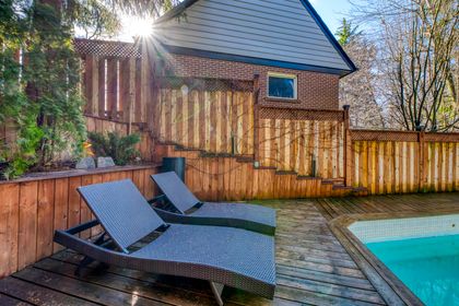 Pool & Backyard - 179 Shanley Terr., Oakville at 179 Shanley Terrace, 1020 - WO West, Oakville