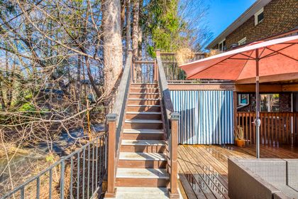 Deck & Backyard - 179 Shanley Terr., Oakville at 179 Shanley Terrace, 1020 - WO West, Oakville