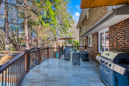 Deck & Backyard - 179 Shanley Terr., Oakville at 179 Shanley Terrace, 1020 - WO West, Oakville