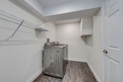 Basement Laundry Room - 2363 Parkglen Ave., Oakville at 2363 Parkglen Avenue, 1019 - WM Westmount, Oakville