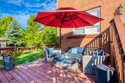 Backyard - 2112 Redstone Cres., Oakville at 2112 Redstone Crescent, 1019 - WM Westmount, Oakville