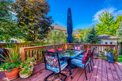 Backyard - 2112 Redstone Cres., Oakville at 2112 Redstone Crescent, 1019 - WM Westmount, Oakville